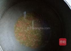 玉米红绿粥的做法图解3
