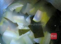 海带毛瓜瘦肉汤的做法图解7