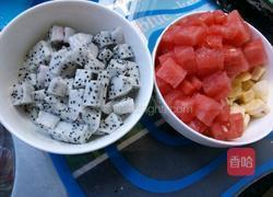 五彩缤纷西米露的做法图解2