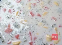 五彩缤纷西米露的做法图解7