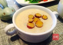 红薯牛奶羹的做法图解4