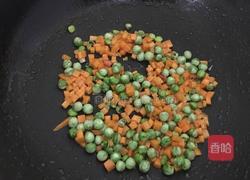 杂蔬炒饭的做法图解4
