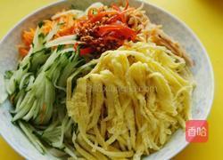 麻酱五彩凉面的做法图解10
