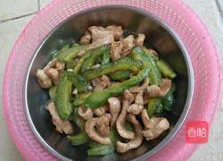 苦瓜烧肉筋的做法图解7