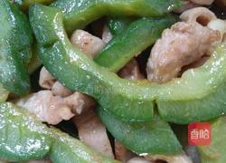 苦瓜烧肉筋的做法图解6