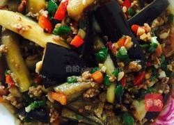 肉末豆豉茄子的做法图解10