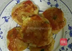 Illustration of how to make egg and potato rice cakes 8