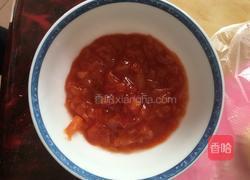 火腿蔬菜披萨，（面包机发面）的做法图解8