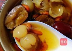 红枣桂圆枸杞红糖水的做法图解9