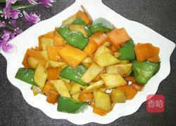 胡萝卜炒杏鲍菇的做法图解10