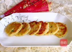 葱香豆渣鸡蛋饼的做法图解5