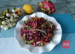 凉拌紫甘蓝的做法图解4