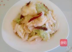 爆炒圆白菜的做法图解8
