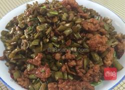 肉米酸豇豆的做法图解4
