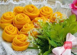 南瓜玫瑰花馒头花束的做法图解23