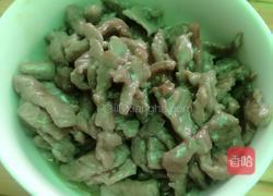 红椒炒牛肉的做法图解5