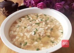 家常肉末水豆腐汤的做法图解9