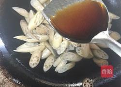 醋溜藕节的做法图解4