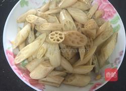 醋溜藕节的做法图解6