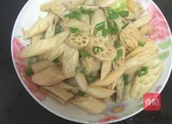 醋溜藕节的做法图解7