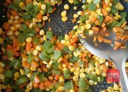 腊味杂疏炒饭的做法图解5