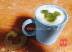 抹茶拿铁的做法图解8