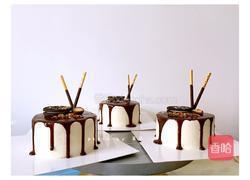 关于巧克力淋面蛋糕的做法图解4