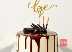 关于巧克力淋面蛋糕的做法图解6