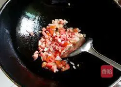 Illustration of how to make tomato pasta 6