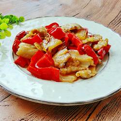 红椒炒肉的做法[图]