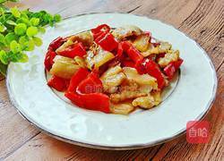 红椒炒肉的做法图解15