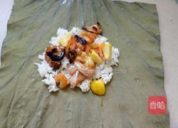 荷叶糯米鸡的做法图解10