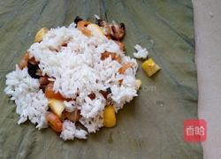 荷叶糯米鸡的做法图解11