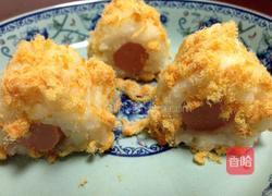 肉松蒸米糕的做法图解1
