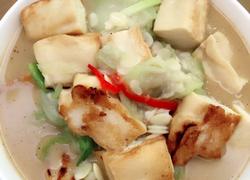 秋瓜焖豆干