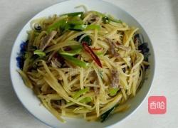 土豆炒肉丝的做法图解6