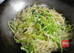 土豆炒肉丝的做法图解5