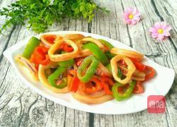 红绿鱿鱼圈的做法图解7