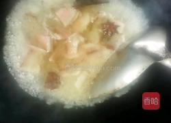 腊肉炖猪血的做法图解6