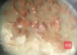 腊肉炖猪血的做法图解8