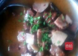 腊肉炖猪血的做法图解11