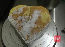玫瑰爱心蛋糕的做法图解5