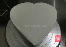 玫瑰爱心蛋糕的做法图解6