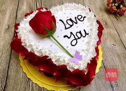 玫瑰爱心蛋糕的做法图解10
