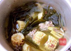排骨炖玉米海带汤的做法图解8
