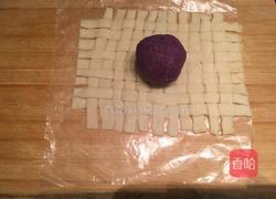 紫薯绣球酥（3个）的做法图解9