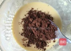 抹茶可可粉华夫饼的做法图解6