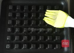 抹茶可可粉华夫饼的做法图解8