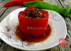 蒸酿红辣椒的做法图解14