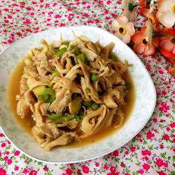 清炒平菇